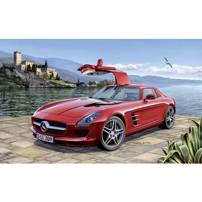 Revell 07100 Mercedes SLS AMG Model car assembly kit 1:24-1