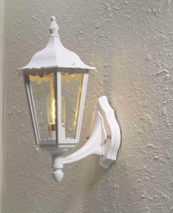 Konstsmide Firenze 7213-250 Outdoor wall light Energy-saving bulb, LED (monochrome) E-27 100 W White