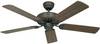 CasaFan Classic Royal 132 BA Ceiling fan 59 W (Ø x H) 132 cm x 230 mm Brown Light attachment option, Reversible blades, Exchangable blades, Winter-proof