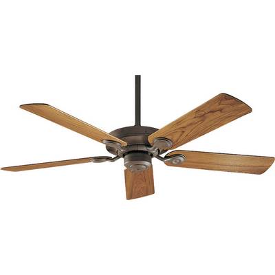 Hunter Outdoor Elements WBOD Ceiling fan (Ø x H) 132 cm x 300 mm Wing colour: Teak Case colour (details): Weathered bric-0