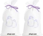 PINGI 2x 500g Dehumidifier bag 400 cm³ White