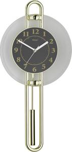 Mebus 14813 Quartz Wall clock 26 cm x 54.5 cm  Gold, Black, Silver