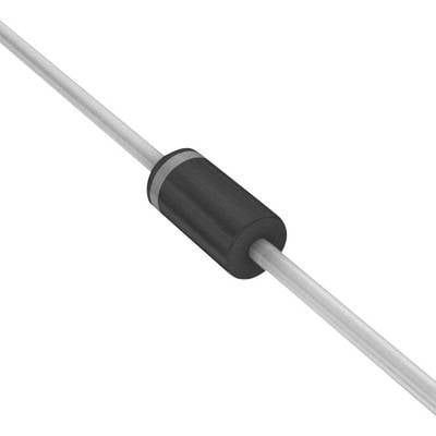 A cylindrical diode with two connecting wires demonstrates how electronic components connect interfaces on circuit boards.