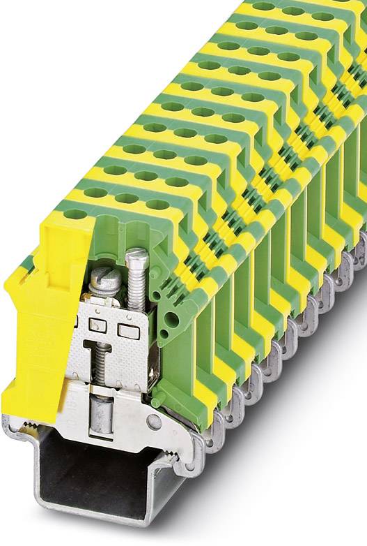 Ground Modular Terminal Block USLKG 16 N-1 0443036 Phoenix Contact ...