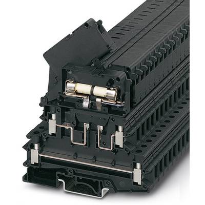 A stacked, open switchgear system shows internal electrical connections and fuses. It demonstrates operational principles and configuration.
