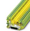 Feed-through terminal block STU 2,5-TWIN-PE 3033032 Phoenix Contact