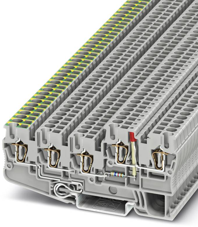 Sensor/actuator terminal block STIO 2,5/4PE/2B/LLA24RD/OM 3209170
