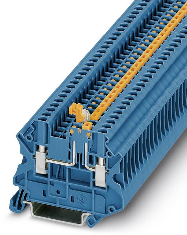 Knife disconnect terminal block UT 2,5-MT P/P BU 3046566 Phoenix Contact