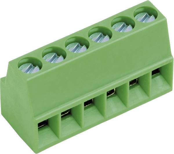 PTR 50692030021E Screw terminal 0.75 mm² Number of pins 3 Green 1 pc(s