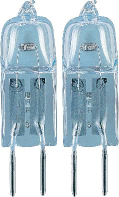 OSRAM HV halogen EEC: G (A - G) G4 33 mm 12 V 5 W Warm white Pin base dimmable 2 pc(s)
