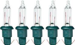 Konstsmide 2006-050sb Fairy light replacement bulb 5 pc(s) Green socket 2.5 V Clear-2