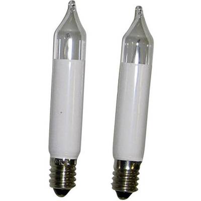 Konstsmide 1049-020 Mini candle bulb  2 pc(s) E10 14 V Clear