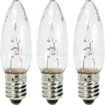 Konstsmide 1095-030 Top candle bulb  3 pc(s) E10 12 V Clear