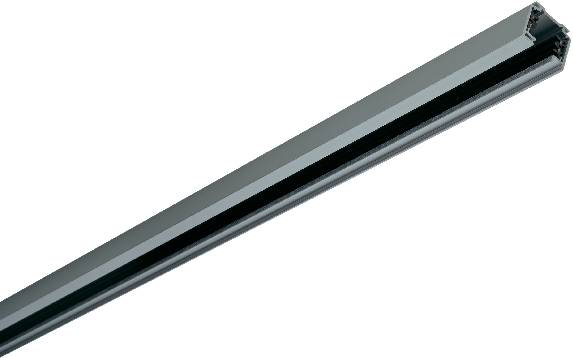 Aluminium profile for LED lighting with a rectangular cross-section and predominantly open side. Suitable for mounting LED strips.