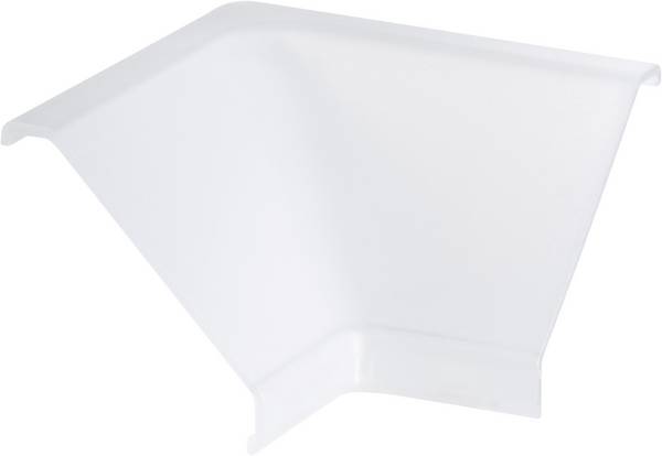 Paulmann 70264 Delta U-section rail corner piece (inside) Plastic (W x H x D) 3.5 x 2.1 x 3.5 cm Package 1 pc(s)