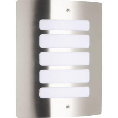 Brilliant Todd 47682/82 Outdoor wall light  Energy-saving bulb, LED (monochrome) E-27 60 W Stainless steel