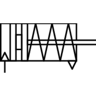 Geometric black lines form irregular letters resembling 'AHAAA' on a white background.