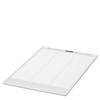 Phoenix Contact 0803702 BMKL 27X 8 SR Device markers Fitting type: Adhesive Writing area: 8 x 27 mm Silver No. of markers: 1920 10 pc(s)