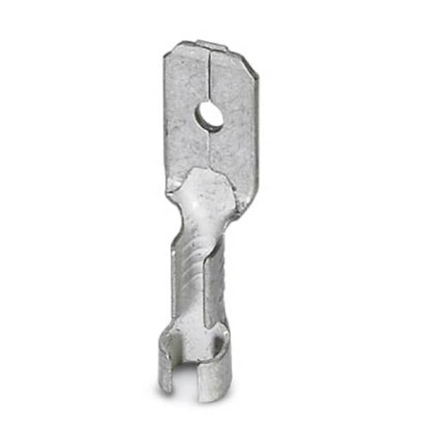 Phoenix Contact 3240161 Blade terminal Connector width: 6.3 mm Connector thickness: 0.8 mm 180 ° Not insulated Metal 100 pc(s)