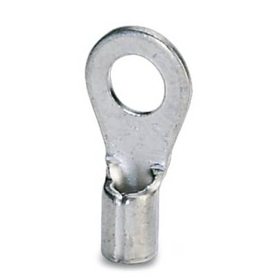 Phoenix Contact 3240081 Ring terminal  Cross section (max.)=2.50 mm² Hole Ø=8.4 mm Not insulated Metal 100 pc(s) 