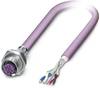 Bus system flat-type plug SACCBP-M12FS-5CON-M16/2,0-920 1534481 Phoenix Contact