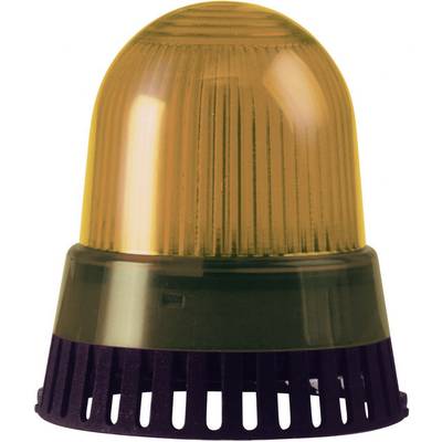 Werma Signaltechnik Combo sounder LED 420.310.75 Yellow Non-stop light signal 24 V AC, 24 V DC 92 dB