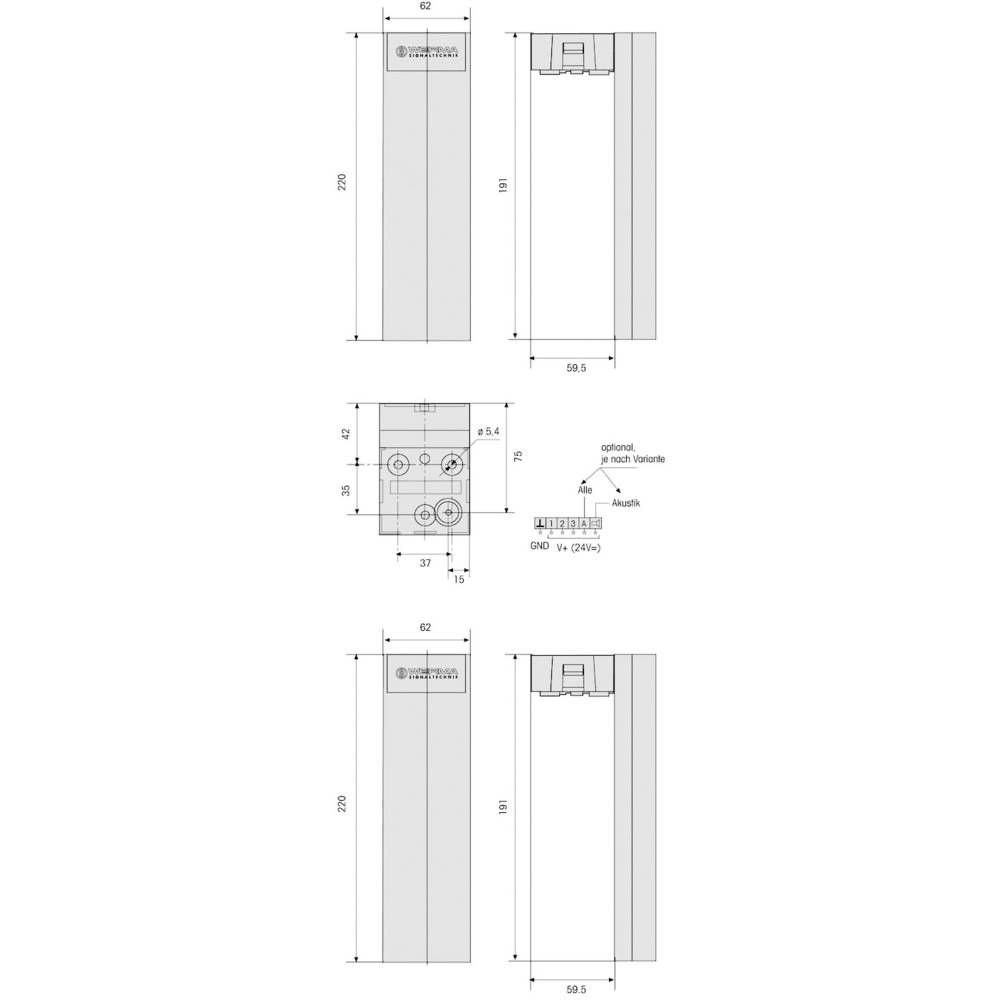 Werma Stack Light Wiring Diagram | Shelly Lighting