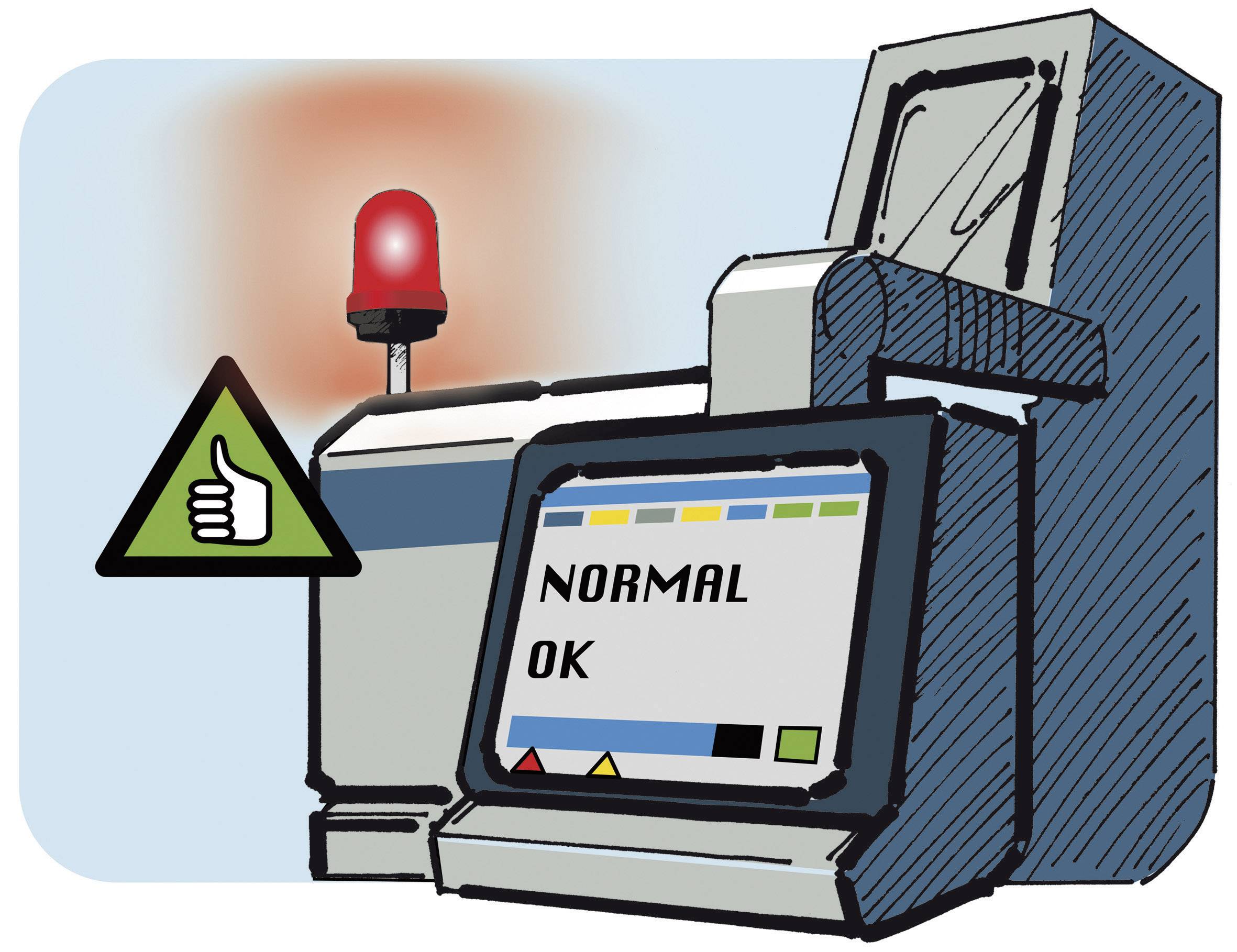 Werma Signaltechnik Light LED 829.350.55 829.350.55 Yellow Non-stop light signal, Flasher 24 V DC-2