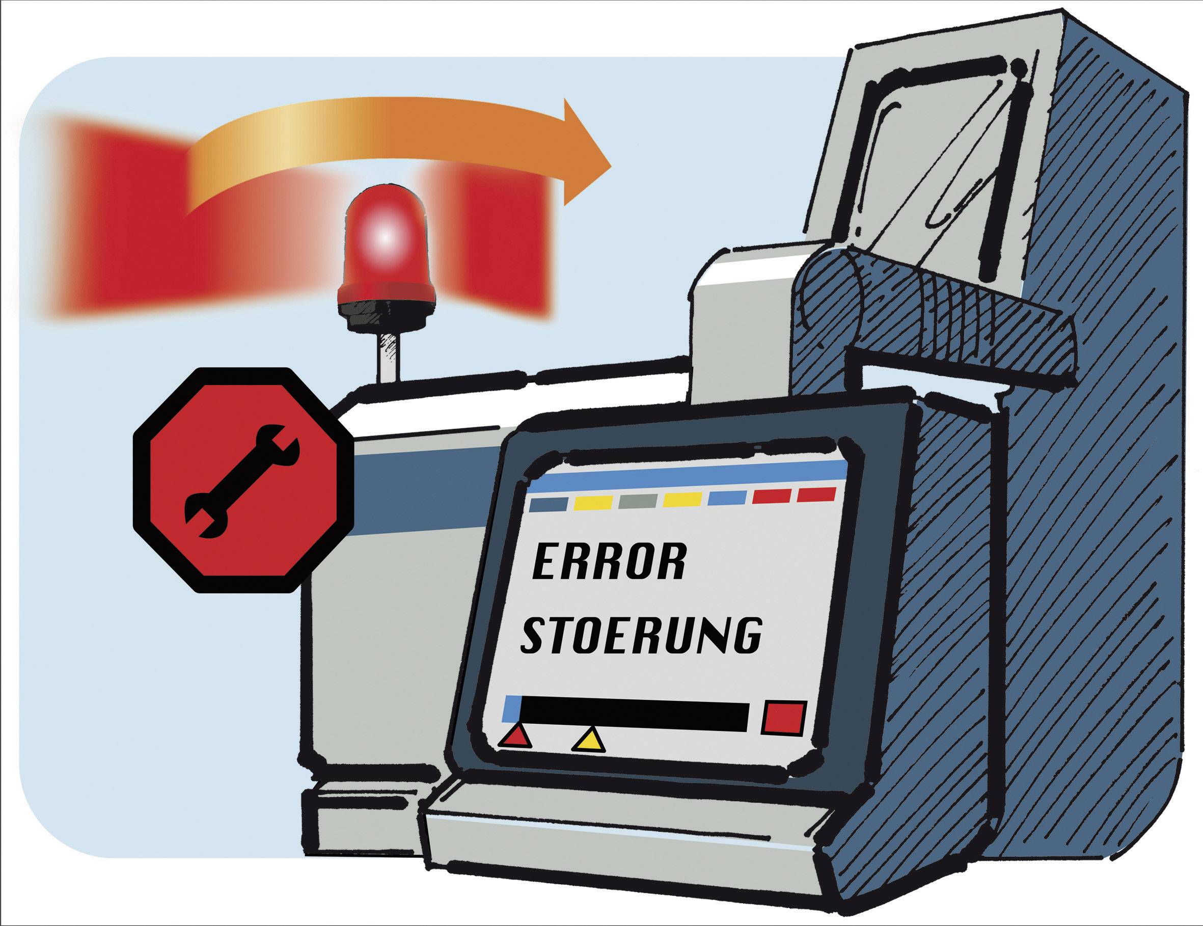 Werma Signaltechnik Light LED 829.350.55 829.350.55 Yellow Non-stop light signal, Flasher 24 V DC-4