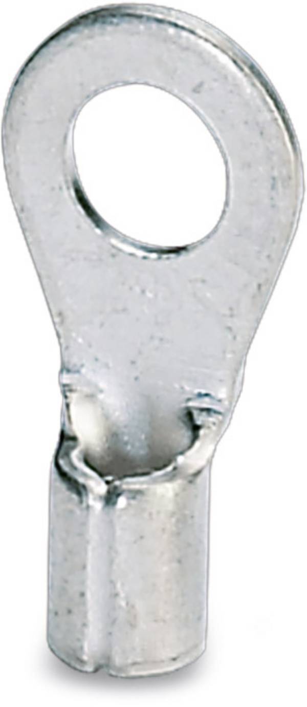 Phoenix Contact 3240082 Ring terminal  Cross section (max.)=2.50 mm² Hole Ø=10.5 mm Not insulated Metal 100 pc(s)