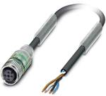 Sensor/Actuator cable SAC-4P- 3,0-PUR/M12FS-2L