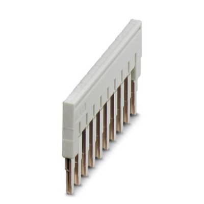 A multi-pin, white connector with metallic contacts, used for electrical connection in electronic devices.
