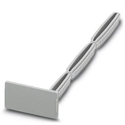 Grey plastic holder with a rectangular base and two parallel struts that appear like handles.