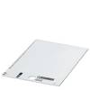 Phoenix Contact 0829260 US-TMF 100 Clamp labelling Fitting type: Clip Writing area: 10 x 6.60 mm White No. of markers: 200 10 pc(s)