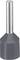 A cylindrical metal pin with a hexagonal head, possibly a tool attachment.