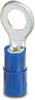 Phoenix Contact 3240022 Ring terminal Cross section (max.)=2.50 mm² Hole Ø=3.7 mm Partially insulated Blue 100 pc(s)