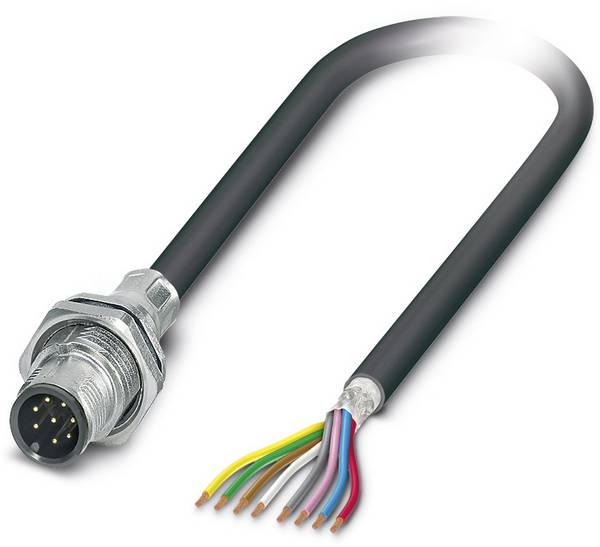 Flush-type connector SACCBP-MS-8CON-M16/2,0-PUR SCO 1419438 Phoenix Contact