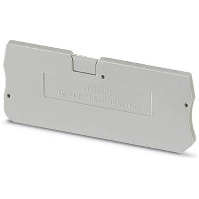 Grey-white plastic component with the inscription 'Type D-PT 1.5/S QUATTRO', likely a housing or connecting element.