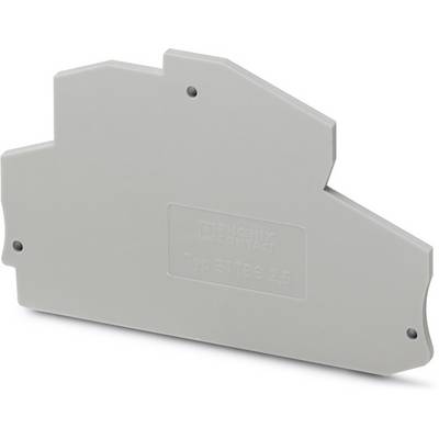 Grey terminal housing, rectangular, with side notch and the inscription 'Type STTB 2.5'.