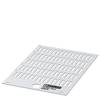 Phoenix Contact 0828768 US-WMT (18X4) Wire identifier Fitting type: Slide-on Writing area: 18 x 4 mm White No. of markers: 700 10 pc(s)