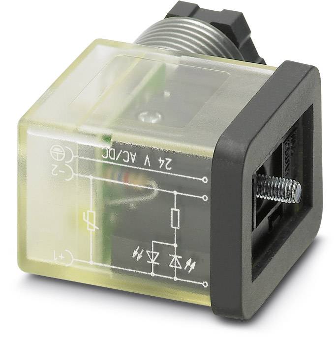 Valve connectors SACCVB3CONM16/B1LSV 24V 1452204 Phoenix Contact