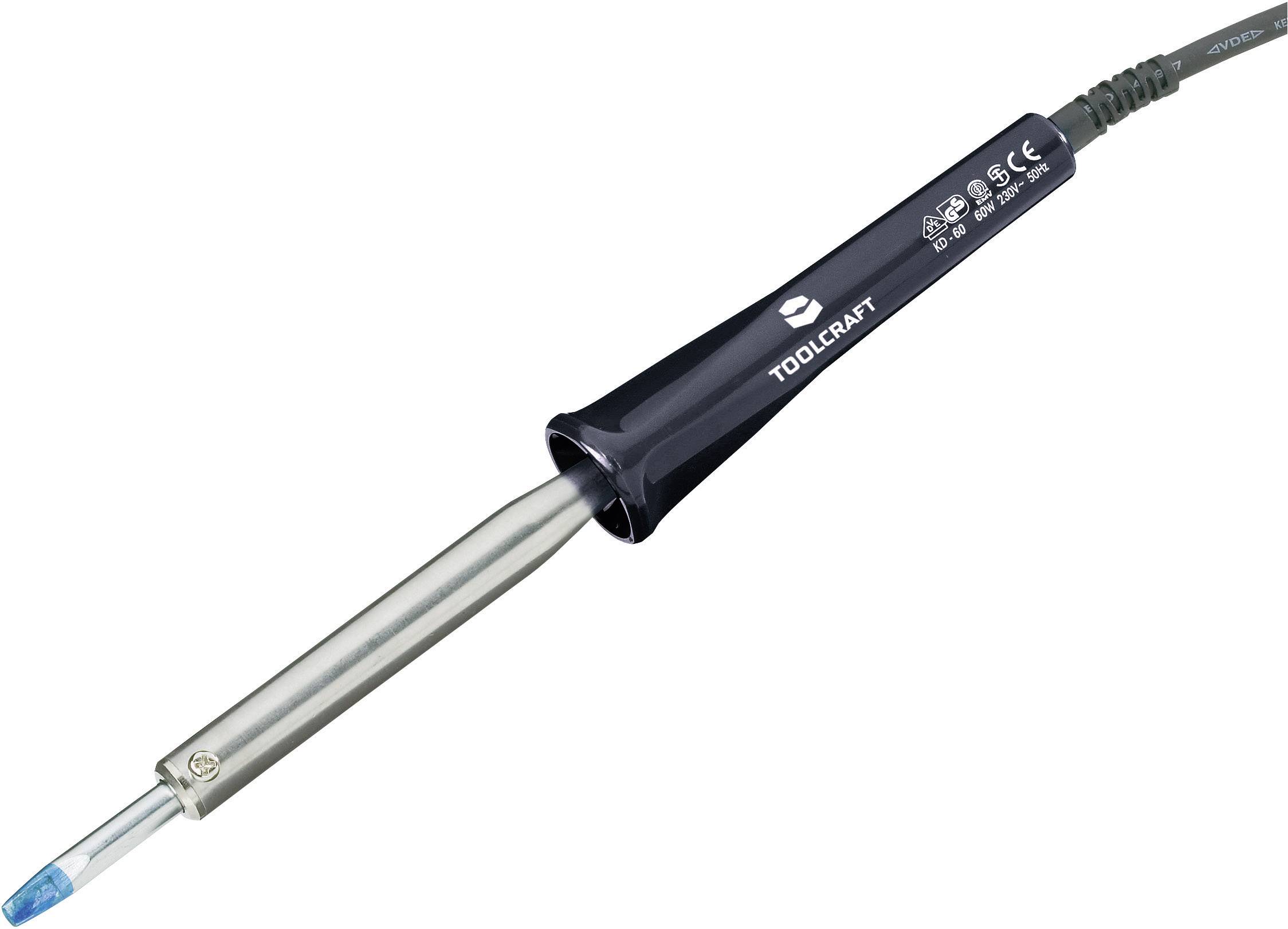 TOOLCRAFT Soldering iron 230 V 60 W Chiselshaped