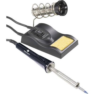 TOOLCRAFT SKD-3060 Soldering iron 230 V 30 W, 60 W Chisel-shaped  + tray