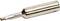 Metal soldering tip, cylindrical in shape, tapering to a point. Used for precise soldering work in electronic applications.