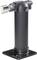 A black gas torch with an ignition mechanism and wide base, perfect for precise soldering work.