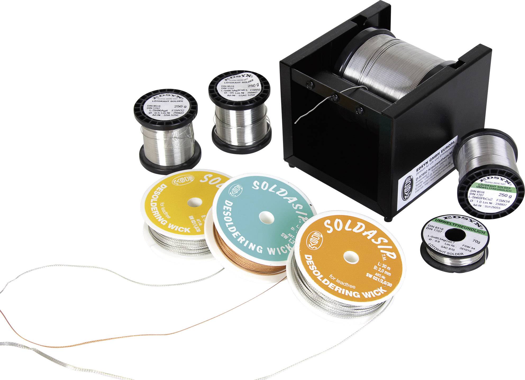 Solder wire reel Edsyn ZA20 from