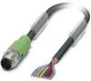 Sensor/Actuator cable SAC-12P-MS/ 5,0-PUR SCO 1430556 Phoenix Contact