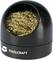 A black soldering tip cleaner with gold-coloured cleaning spirals by Toolcraft, suitable for cleaning soldering tips.