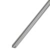 Phoenix Contact 0828282 CARRIER-TM 300 Badge Fitting type: Slide-on Writing area: 300 x 10.50 mm Grey 25 pc(s)