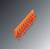 Orange multi-terminal electrical connector, suitable for connecting wires in an electrical circuit.
